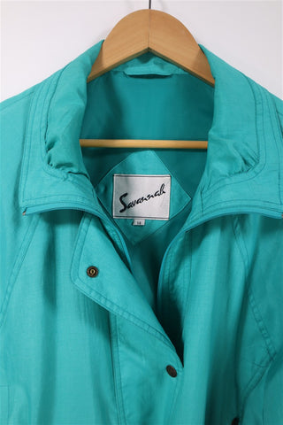 מעיל רוח וינטיג בטורקיז- M-XXL