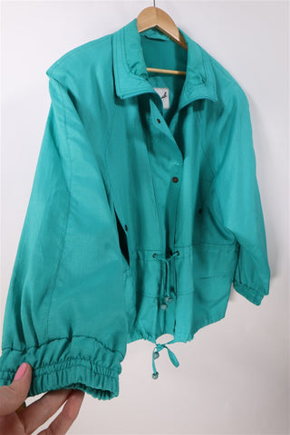 מעיל רוח וינטיג בטורקיז- M-XXL