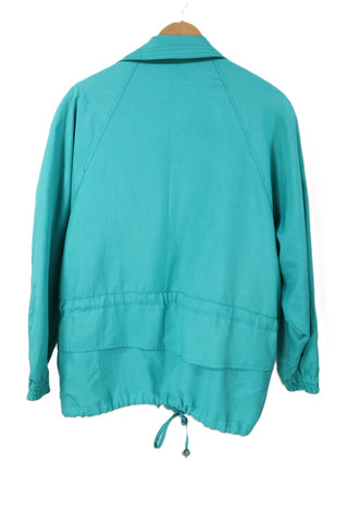 מעיל רוח וינטיג בטורקיז- M-XXL