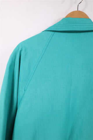 מעיל רוח וינטיג בטורקיז- M-XXL