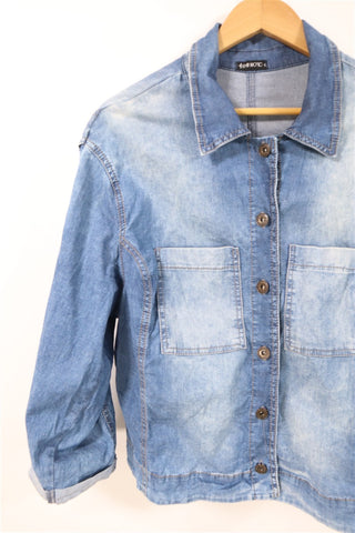 גקט קזואל אריסטו שמט רטרו בגינס- L