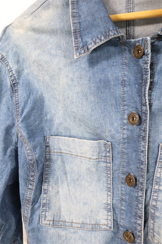 גקט קזואל אריסטו שמט רטרו בגינס- L