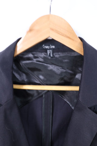 גקט תחרה בשחור- M-L