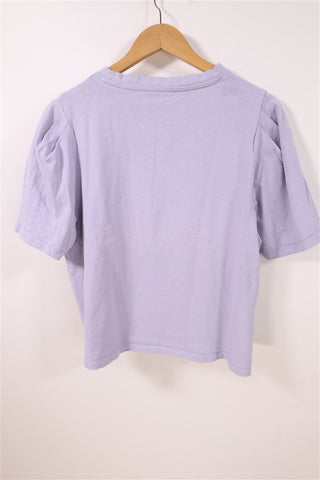 חולצת טי שרט  MANGO מעוצבת בלילך-XS-M