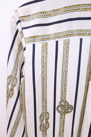 חולצת טוניקה  ZARA שרשראות וחבלים-XS-S