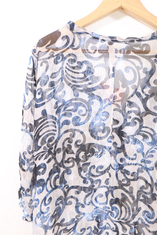 חולצת שיפון חדשה בסטייל אתני- L-XXL