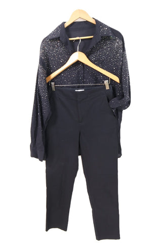 מכנסי סיגר בשחור- M