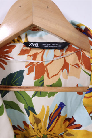 חולצה ZARA פרחונית -L