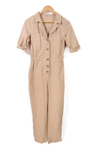 אוברול נשפך בכאמל בחום מוקה- S-M