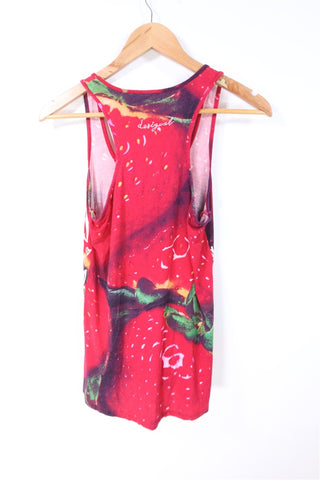 חולצה גופיהDESIGUAL באדום - S-M