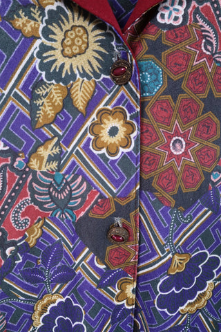 שמלת וינטיג בסגול בורדו- L-XL