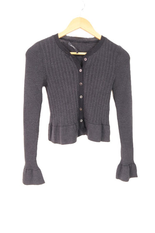 סריג קרדיגן במראה בובתי- XS-S