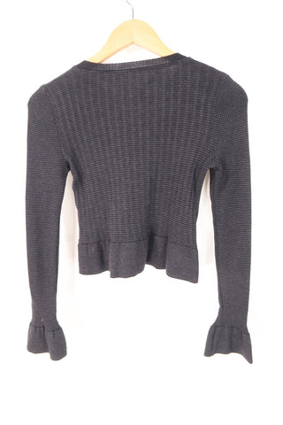 סריג קרדיגן במראה בובתי- XS-S