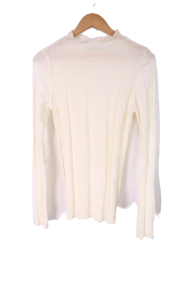 חולצת סריג MANGO בשמנת - M