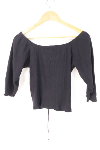 חולצת כיווצים שחורה- L-XL