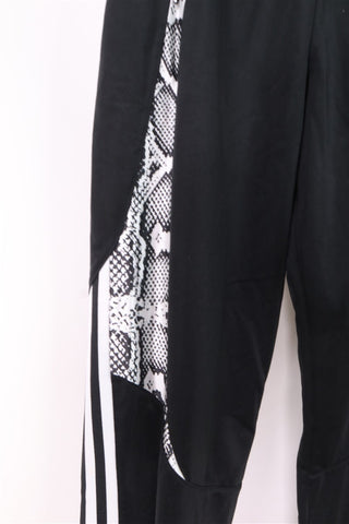 מכנסי טריקו ADIDAS מתרחבים בשחור - XS-S