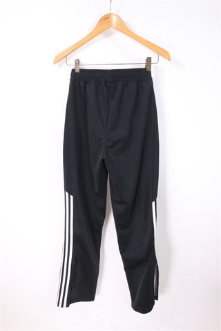 מכנסי טריקו ADIDAS מתרחבים בשחור - XS-S