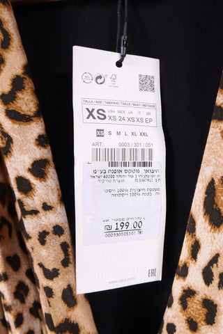 אוברול חדש ZARA מנומר-XS