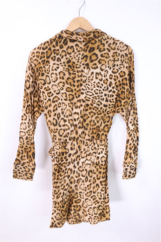 אוברול חדש ZARA מנומר-XS