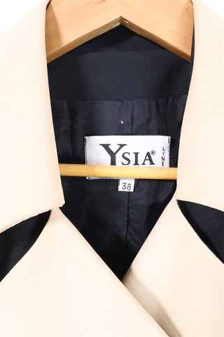 גקט וינטיג שחור מעוצב -S-M