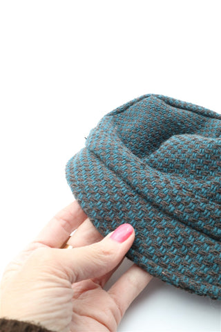 כובע ברט מעוצב  ב2 צבעים- OS