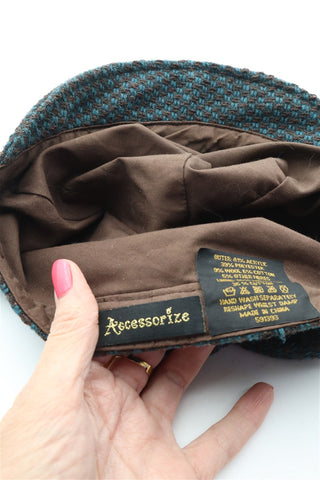 כובע ברט מעוצב  ב2 צבעים- OS