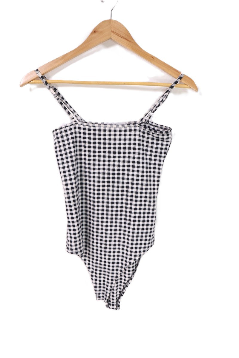 בגד גוף משובץ - XS-S