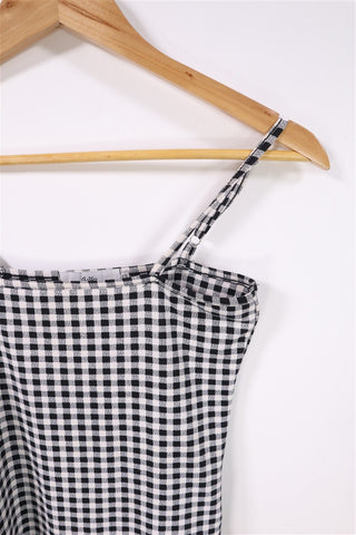 בגד גוף משובץ - XS-S