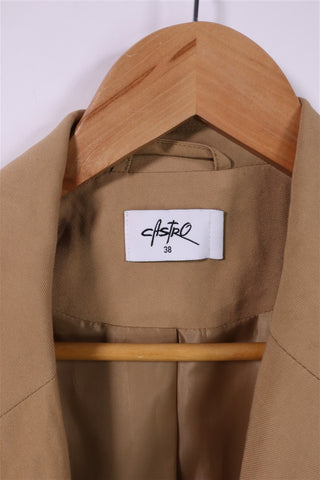 גקט פתוח בחום מוקה- M