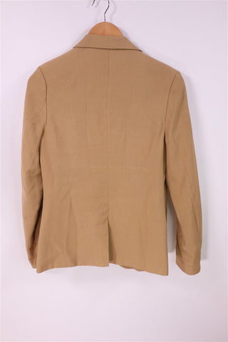 גקט פתוח בחום מוקה- M