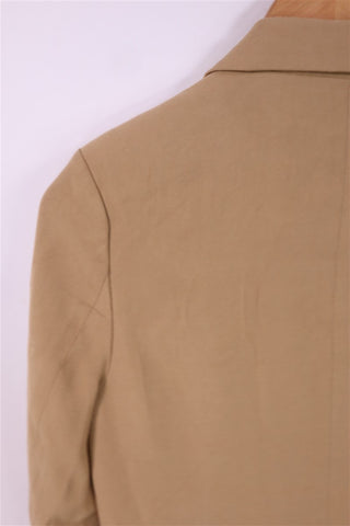 גקט פתוח בחום מוקה- M