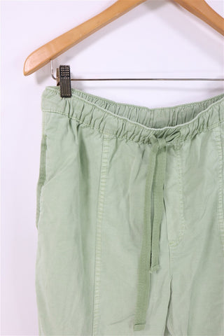 מכנסי בד ZARA ירקרקים - L