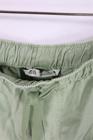 מכנסי בד ZARA ירקרקים - L