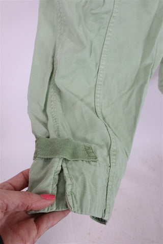 מכנסי בד ZARA ירקרקים - L