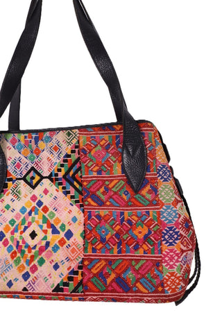 תיק צד ארוג צבעוני ואתני- OS