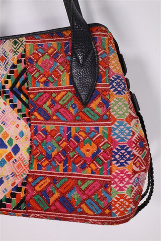 תיק צד ארוג צבעוני ואתני- OS