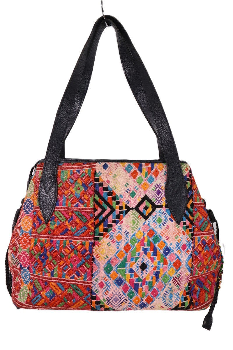 תיק צד ארוג צבעוני ואתני- OS
