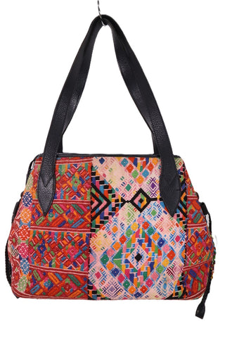 תיק צד ארוג צבעוני ואתני- OS