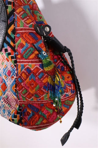 תיק צד ארוג צבעוני ואתני- OS