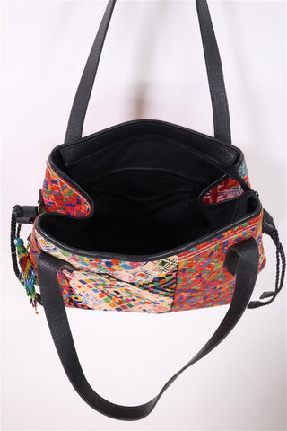 תיק צד ארוג צבעוני ואתני- OS