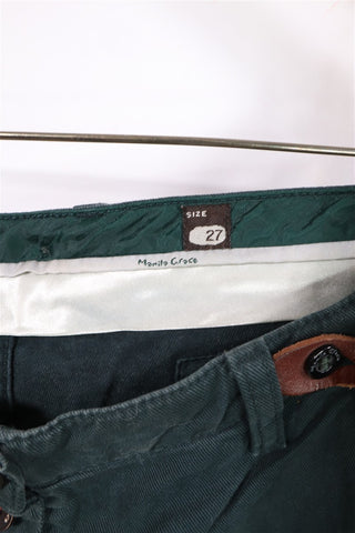 מכנסי שלייקס MALINA GLACE  מעוצבים בירוק- S-M