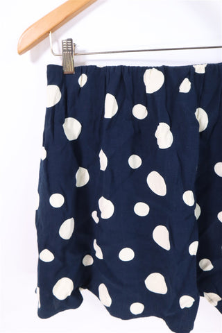 מכנסי חצאית חדשים ZARA מנוקדים- M-L