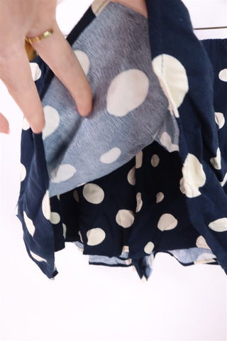 מכנסי חצאית חדשים ZARA מנוקדים- M-L