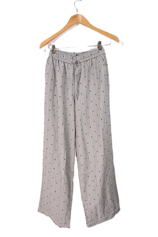 מכנסים חדשים מתרחבים לבבות באפור - XXS-XS