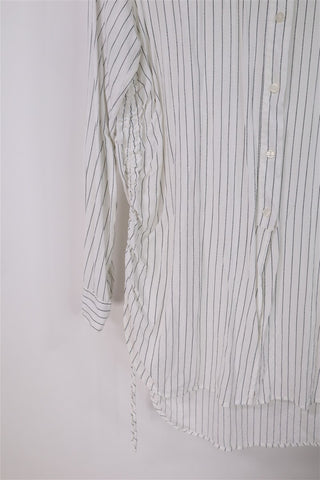 חולצת טוניקה פסים בלבן- S-M