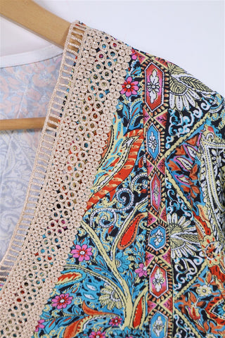 חולצה אתנית עם קרושה-L