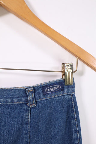 חצאית וינטיג גינס מידי-XS-S