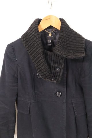 מעיל גקט MANGO שחור - XS-M