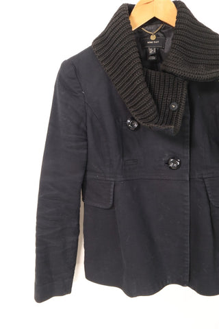 מעיל גקט MANGO שחור - XS-M