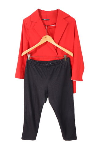 טייץ שחור בסטייל גינס-M-L